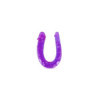Double dong gode fléxible violet 29.5cm 